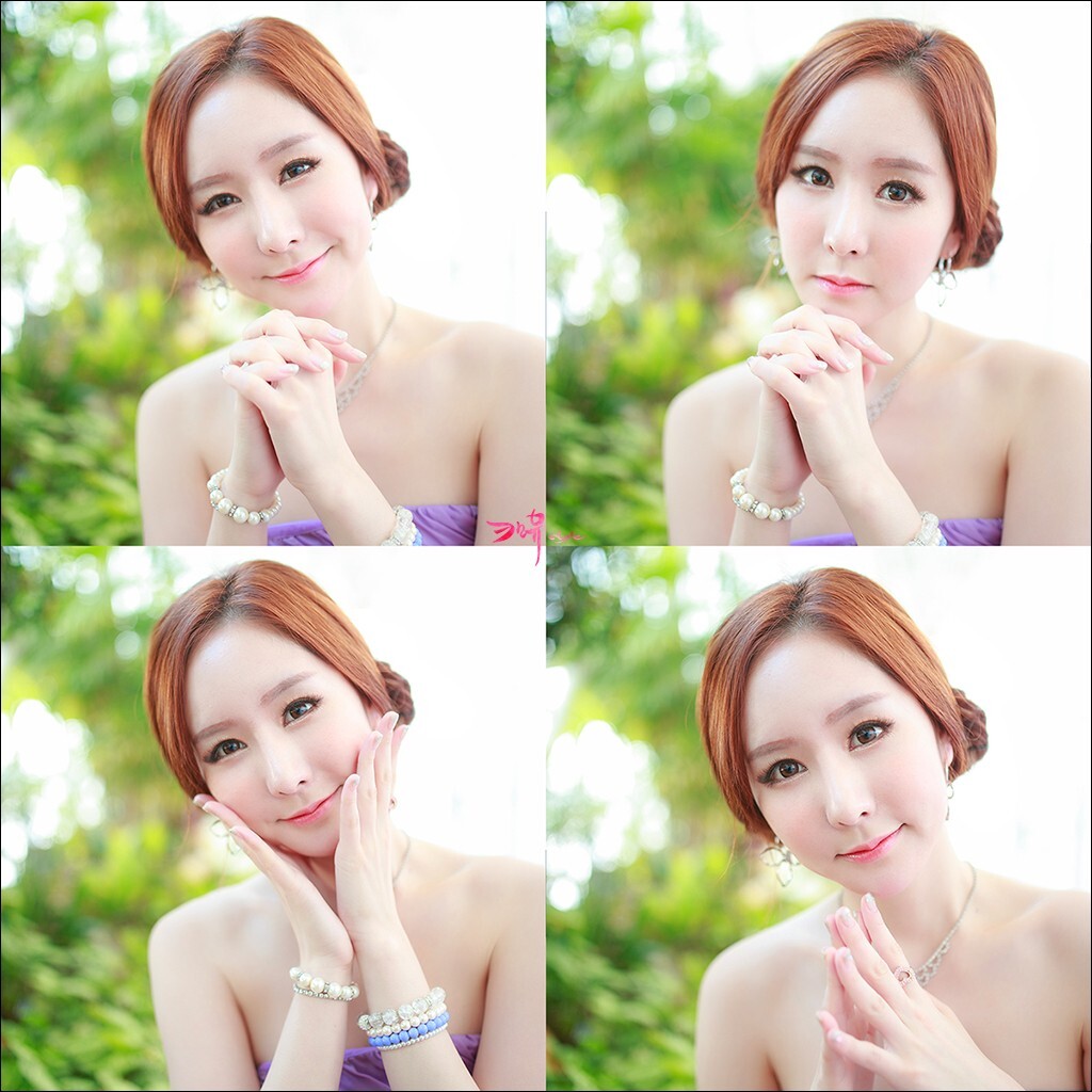 2015韩国国际车展靓丽车模Kim Ye Ha